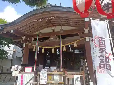 鳩森八幡神社の本殿・本堂