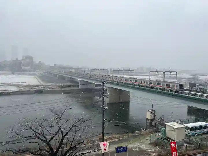 多摩川浅間神社の周辺