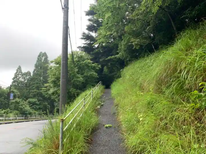 神社(名称不明)の周辺