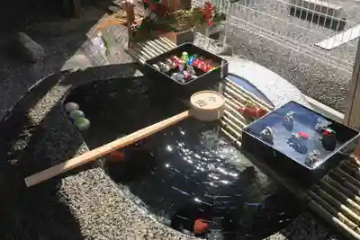 阿邪訶根神社の手水舎