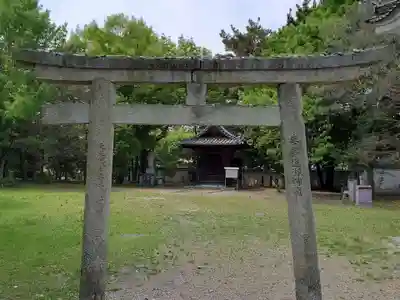 鶴林寺の鳥居