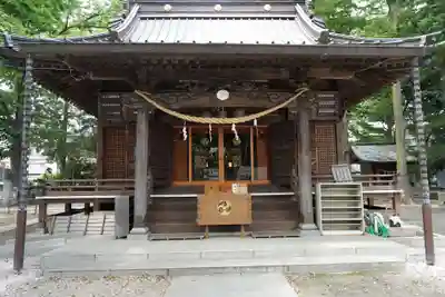 丸子山王日枝神社の本殿・本堂