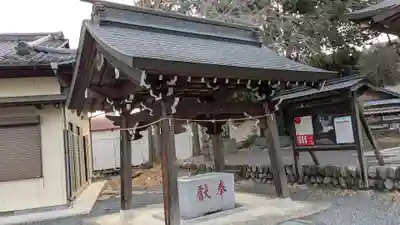 日本武神社の手水舎