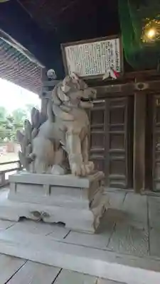 放生津八幡宮の狛犬