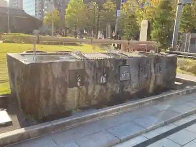築地本願寺(本願寺築地別院)の手水舎