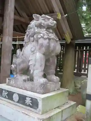 飛騨総社の狛犬