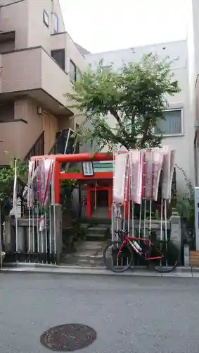 芭蕉稲荷神社の鳥居