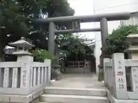北青山秋葉神社(稲荷神社)の鳥居