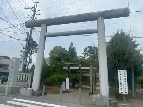 橘樹神社の鳥居