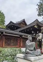 晴明神社の像