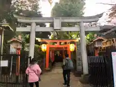 花園稲荷神社の鳥居