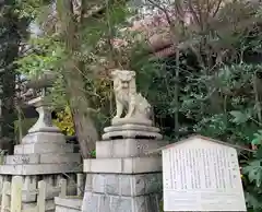 岡崎神社の狛犬