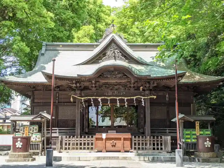 谷保天満宮の本殿・本堂