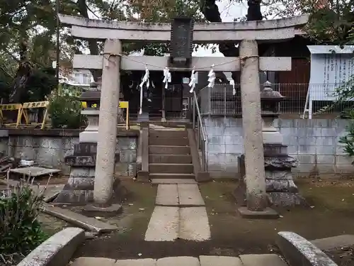 天祖神社の鳥居