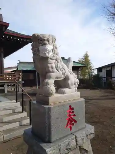 春ノ木神明社の狛犬