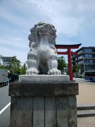 鶴岡八幡宮の狛犬