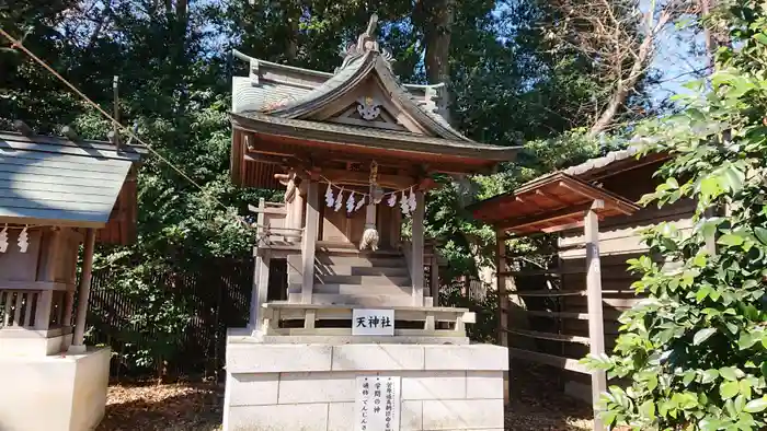 氷川神社の本殿