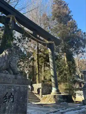 諏訪大社上社前宮(長野県)