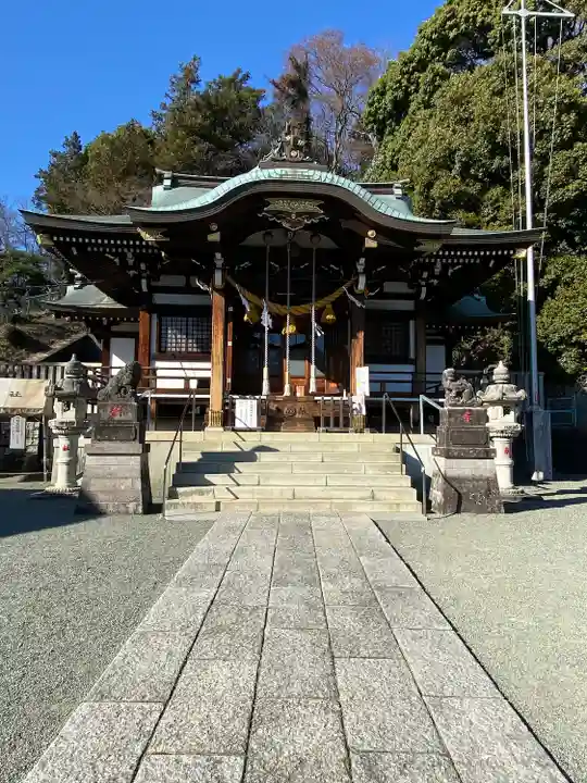 長津田王子神社の本殿・本堂