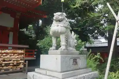 自由が丘熊野神社の狛犬