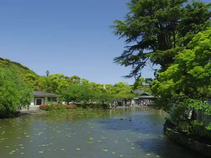 旗上弁財天社の周辺