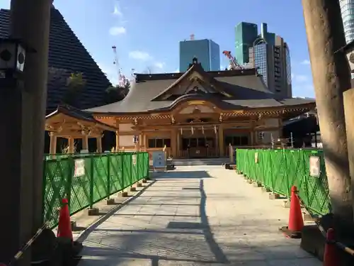 西久保八幡神社の本殿・本堂