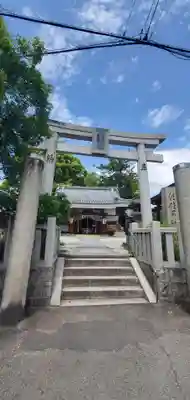 水堂須佐男神社の鳥居