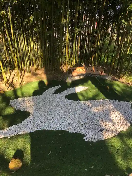 湯倉神社の庭園