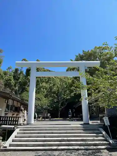 安房神社の鳥居