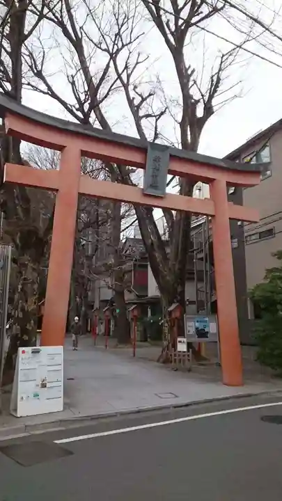 赤城神社の鳥居