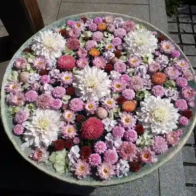 行田八幡神社の手水舎