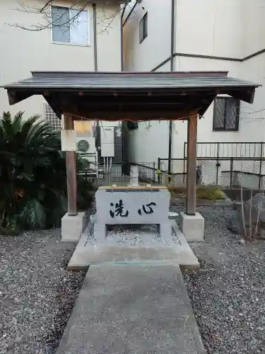 白髭神社の手水