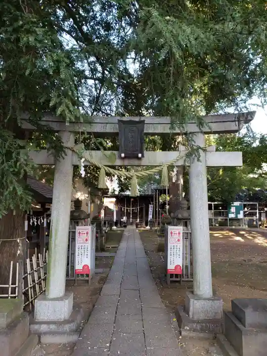 大宮前春日神社の鳥居