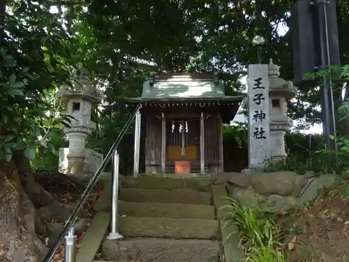 王子神社の本殿・本堂