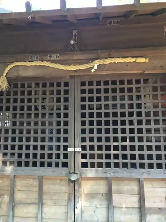 劒刀石床別命神社の本殿・本堂