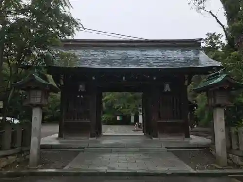 大野湊神社の山門