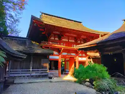 吉野水分神社（吉野町）の山門・神門