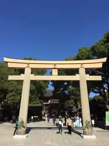 明治神宮の鳥居