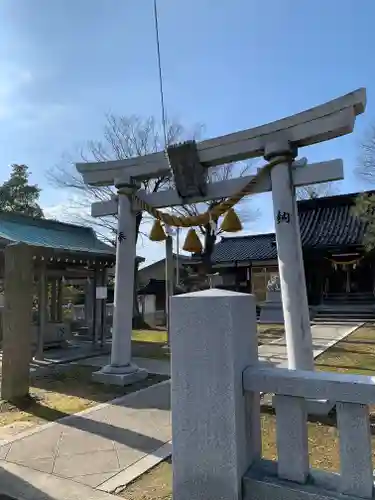 愛宕八幡神社の鳥居