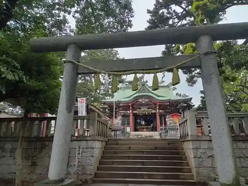 瀬田玉川神社の鳥居