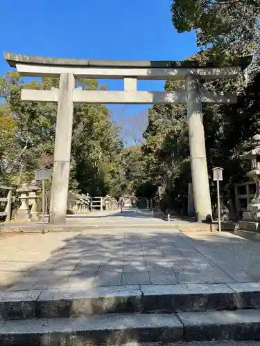 石清水八幡宮の鳥居