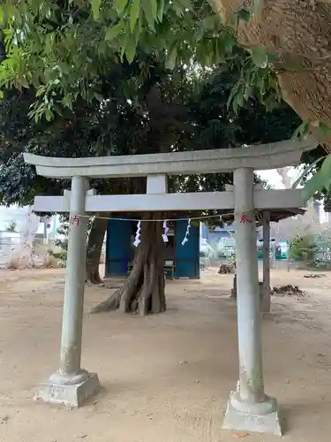 大六天神社の鳥居