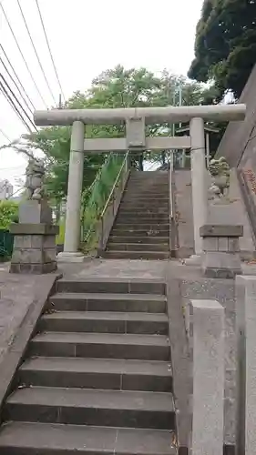 浅間神社の鳥居