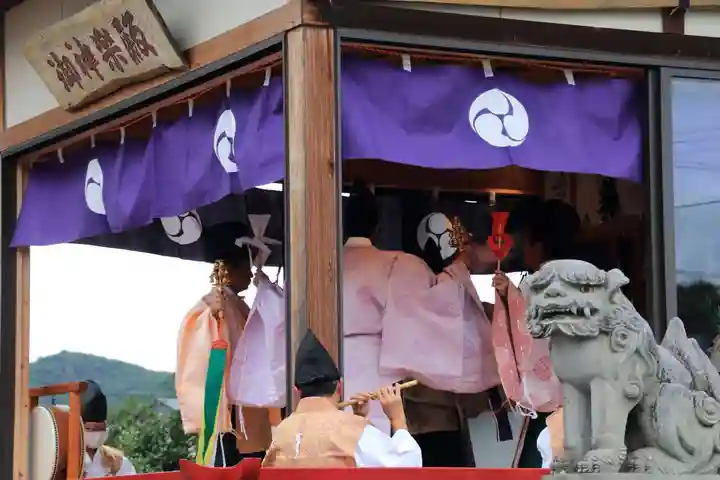 大鏑神社の神楽