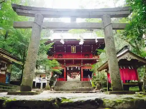 花園神社の鳥居