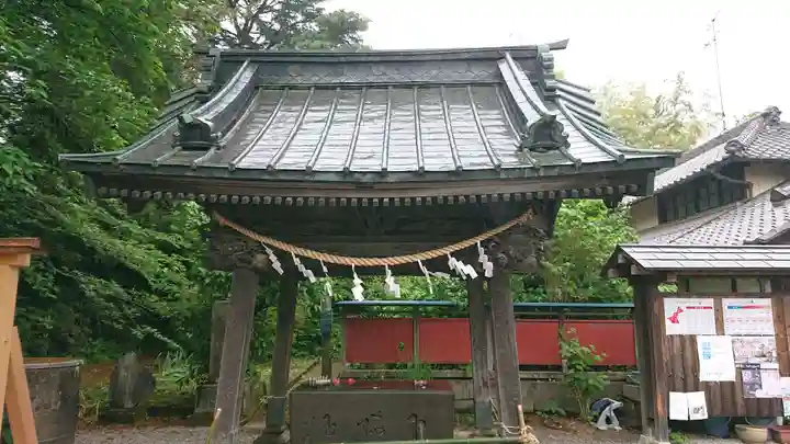 前玉神社の手水舎