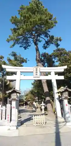 菊田神社の鳥居