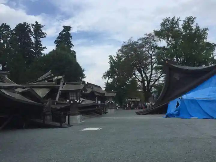 阿蘇神社の本殿・本堂