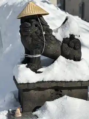札幌諏訪神社の狛犬