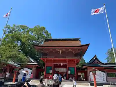 富士山本宮浅間大社の山門・神門